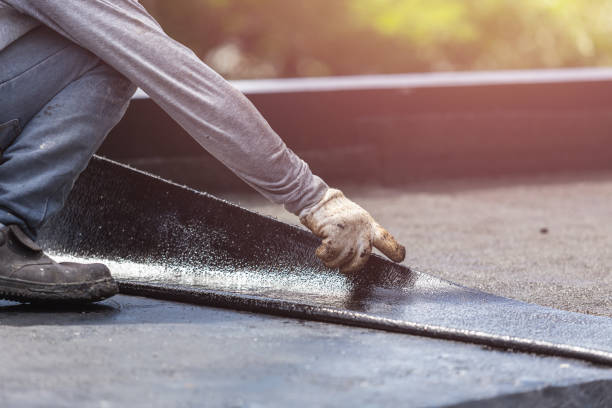 Professional Crawl Space Encapsulation technician working in Woodbury, NY